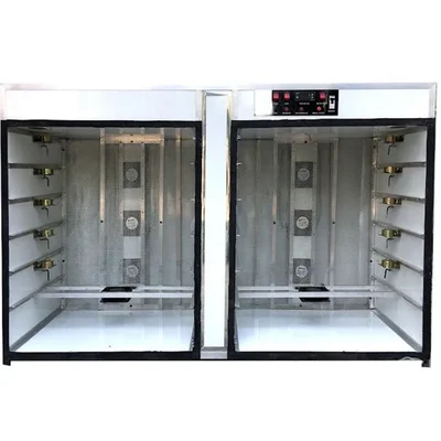 1000 Eggs Incubator With Hylam Sheet Frame and 10 Aluminium Setting Tray + 2 Hatching Tray
