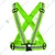 Gravitech 360° High Visibility Green Colour Elastic Cross Belt With Reflective Tape For Safety Purpose(Pack-1 Pcs )