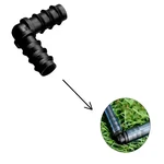 20 mm Elbow Connector of Online Pipe for Drip Irrigation(Pack of 100 Pcs)