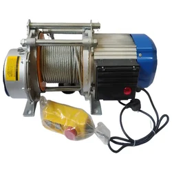 Boltz 1500 KG 5 hp KCD Electric Winch With 8 MM & 30 meter Wire Rope