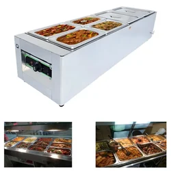 ADORMA BM 32, 2X8 and 4X4 Liter Electric Bain Marie, 1200 Watt (32 Liter) with 1 Year Warranty 