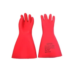 KAVACH 5KV Electrical Insulating Rubber Safety Gloves 