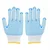 Super Safety Cotton Knitted Double Side Dotted Safety Hand Gloves(Color-White,Pack-12)