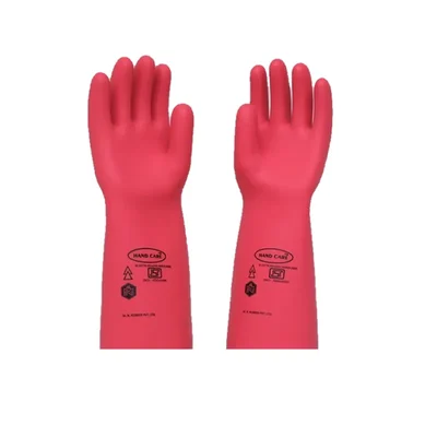 33 KV Electrical Insulating Rubber Safety Gloves