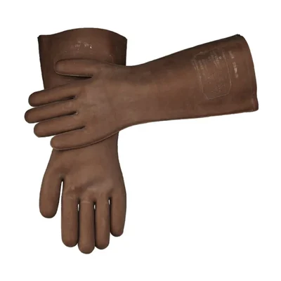 5 KV Electrical Insulating Rubber Safety Gloves 