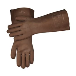 5 KV Electrical Insulating Rubber Safety Gloves 