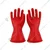 5KV Electrical Insulating Rubber Safety Gloves ( pack of 5 )