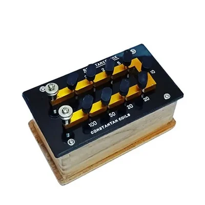 Reliant Lab Resistance Box Plug Type 0.1-100 Ω & 1-1000 Ω for Specific Resistance Calculation
