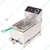 Commercial 8L Electric and Gas Operated Deep Fat Fryer 2500W, SS Body