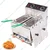 Commercial Stainless Steel 5+5L Electric & Gas Operated Double Pan Deep Fryer, 3000W