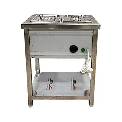 GBE 9.2 Litre SS Electric Operated Bain Maarie of 1/2 GN Pan With 1 Undershelf