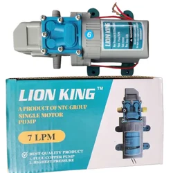 LION KING 135 PSI, 7 LPM Electric Battery Operated Sprayer pump with copper coat (AUTO CUT)