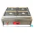  Electric Bain Marie With 4 compartments For Large-Scale Buffets, Busy Restaurants And Institutional Kitchens