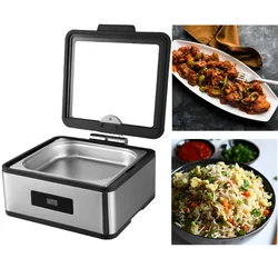  Premium Quality Electric Chaffing Dish with Smart Touch Screen Temperature Control