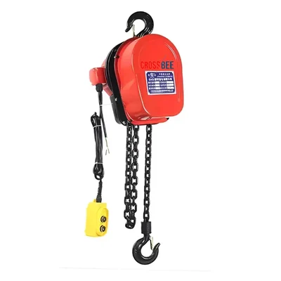 Crossbee 1 Ton Three Phase Electric Chain Hoist With 3 Meter & 6 mm Load Chain, 3 Meter Standard Lift, Single Fall