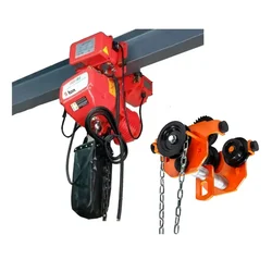 Crossbee 5 Ton 5 HP Electric Chain Hoist, 6 Meter x 11.2 mm Load Chain With Manual Trolley (1 Year Warranty)