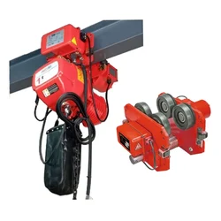 Crossbee 1 Ton 3 HP Electric Chain Hoist, 6 Meter x 7.1 mm Load Chain With Electric Trolley For Horizontal Movement (1 Year Warranty) 