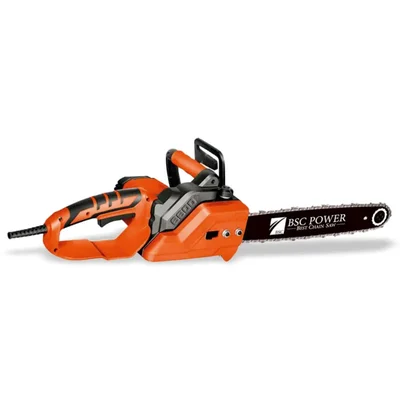 BSC Power 2200, 2200 watt Electric Chainsaw with 18 inch Guide Bar | Ideal for Cutting Tree, Wood, and Gardening