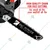 BSC Power 2500, 2500 watt Electric Chainsaw with 18 inch Guide Bar | Ideal for Cutting Tree, Wood, and Gardening