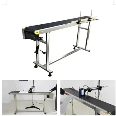 Electric 53 x 8 Inch Conveyor Belt Machine for Inkjet Printer