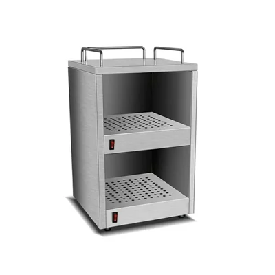 1.4KW Electric Cup Warmer Machine with 2 Cabinets Ideal for Hotels, Restaurants, Cafes & Commercial Use
