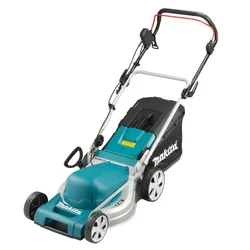 Makita ELM4121 1600W 3-in-1 Electric Lawn Mower | Grass Cutter with Adjustable Cutting Height