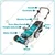 Makita ELM4611  1800 watt 460 mm Self-Propelled Single Speed 4-in-1 Electric Lawn Mower