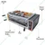 Akasa EG BBQ 2113 Electric Grill Barbeque 21 x 13 inch Grill, 3000W