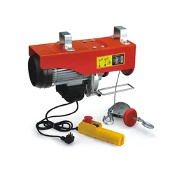 Heavy Duty PA 600 Mini Electric Hoist With 1.5 HP Copper Winding Motor & 20 Meter 5 mm Wire Rope 