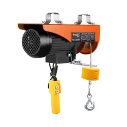 Voltz 300 Kg Load Capacity Mini Electric Hoist, 650 W Motor With 20 Meter 4 mm Wire Rope 