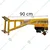 HT 600 Kg Load Capacity Wall Mounted Electric Hoist Support Arm For Mini Electric Hoist