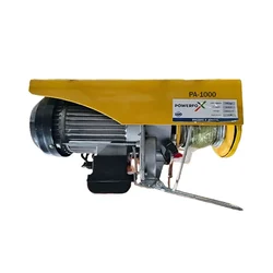 Powerfox PA 1000 kg Electric Hoist with 2.0 HP Copper Winding Motor, 7 mm diameter & 30 meter long Wire Rope