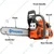 Husqvarna 445E II, 45.7-cc, 2.8 HP Petrol Chainsaw with 18 inch Guide Bar