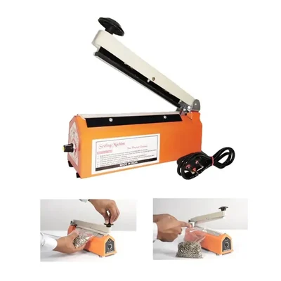 Impulse Type 16 Inch Hand Sealing Machine, 600W (Size-400 x 1.5 mm)