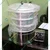 Electric 3 Pot Momo Steamer Machine, 1500 Watt