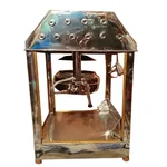 Commercial Indian SS Body Electric Operated Popcorn Machine 5 Kg Per hr Capacity