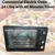 Commercial Electric Oven 24 Litre with 60 Minutes Timer