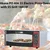 Akasa PO 406 SS Electric Pizza Oven with SS Grill, 1600W