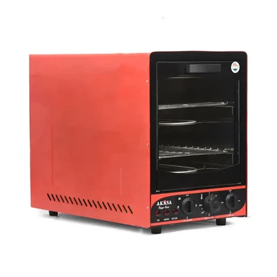 Akasa PO 408 PC Electric Pizza Oven with 2 SS Grill, 2400W