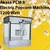Akasa PCM 8 Stainless Steel Electric Popcorn Machine, 1200 Watt