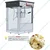 Akasa PCM 8 Stainless Steel Electric Popcorn Machine, 1200 Watt