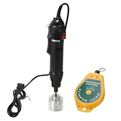 Portable Screwing 20mm to 50mm Bottle Capping Machine 80W