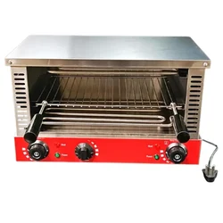 High Performance Commercial 1200W+750W Electric Salamander Grill Machine, SS Body For Restaurants, Commercial Kitchens