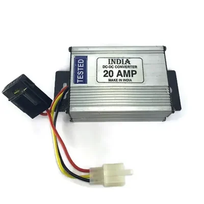 Electric Scooter/Motorcycle DC‑DC Converter 36V‑72V to 12V 20A 240W | Isolated Aluminum Module with Over‑Voltage