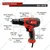BSC POWER 10 mm Electric Screw Driver Drill 450 W, 1100 RPM for Professional & DIY (SD10L) 
