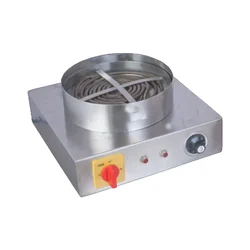Table Top (14 x 14 x 10 inch) Electric Single Chulha, 1.2 kW Power
