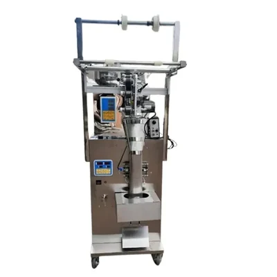 Automatic 5 to 100 gm Weigh Fill and Sealing Machine with Two Side and Back Sealing with Coder for Chips Packets