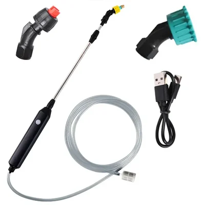 Gigawatts Electric Sprayer with 3m Pipe & 3 Nozzles Portable Cordless Spray Pump for Gardening and Other Uses