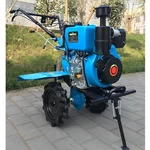 AIVA ITALY AV 500 JX Electric Start 9HP 4 Stroke Power Tiller with AIR Cooled Diesel Engine, Suitable for Weeding in All Types of Agriculture Crops
