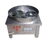Heavy Duty 8 KW Electric Table Top Hot Plate 3 Coil Square Model For Commercial Use